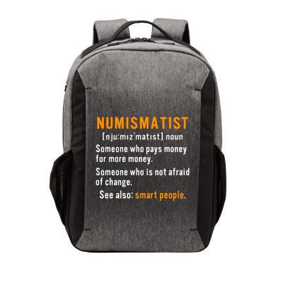 Numismatist Definition For Coin Collector Money Numismatics Vector Backpack