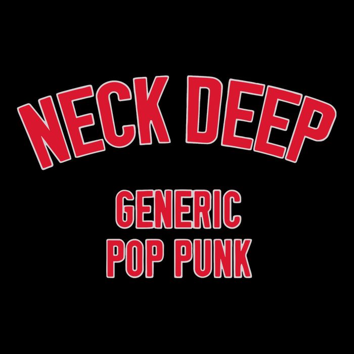 Neck Deep Generic Pop Punk Flexfit Unipanel Trucker Cap