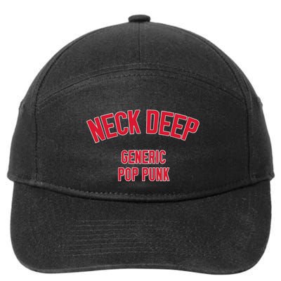 Neck Deep Generic Pop Punk 7-Panel Snapback Hat