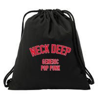 Neck Deep Generic Pop Punk Drawstring Bag