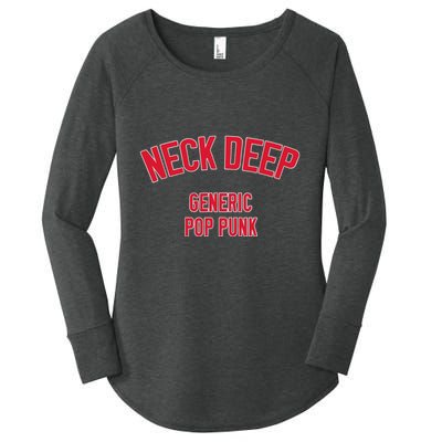 Neck Deep Generic Pop Punk Women's Perfect Tri Tunic Long Sleeve Shirt