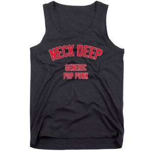 Neck Deep Generic Pop Punk Tank Top