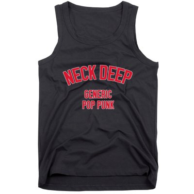 Neck Deep Generic Pop Punk Tank Top