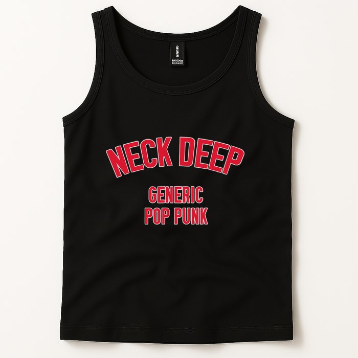 Neck Deep Generic Pop Punk Tank Top