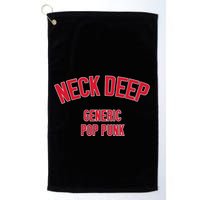 Neck Deep Generic Pop Punk Golf Towel
