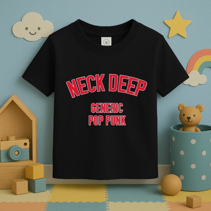 Neck Deep Generic Pop Punk Toddler T-Shirt