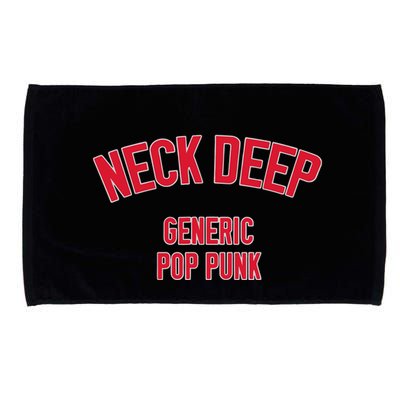 Neck Deep Generic Pop Punk Microfiber Hand Towel