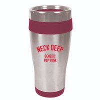 Neck Deep Generic Pop Punk 16oz Travel Tumbler