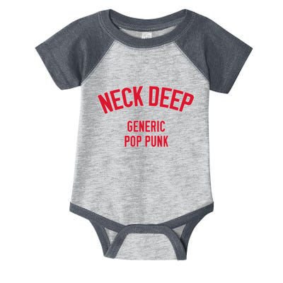 Neck Deep Generic Pop Punk Infant Baby Jersey Bodysuit