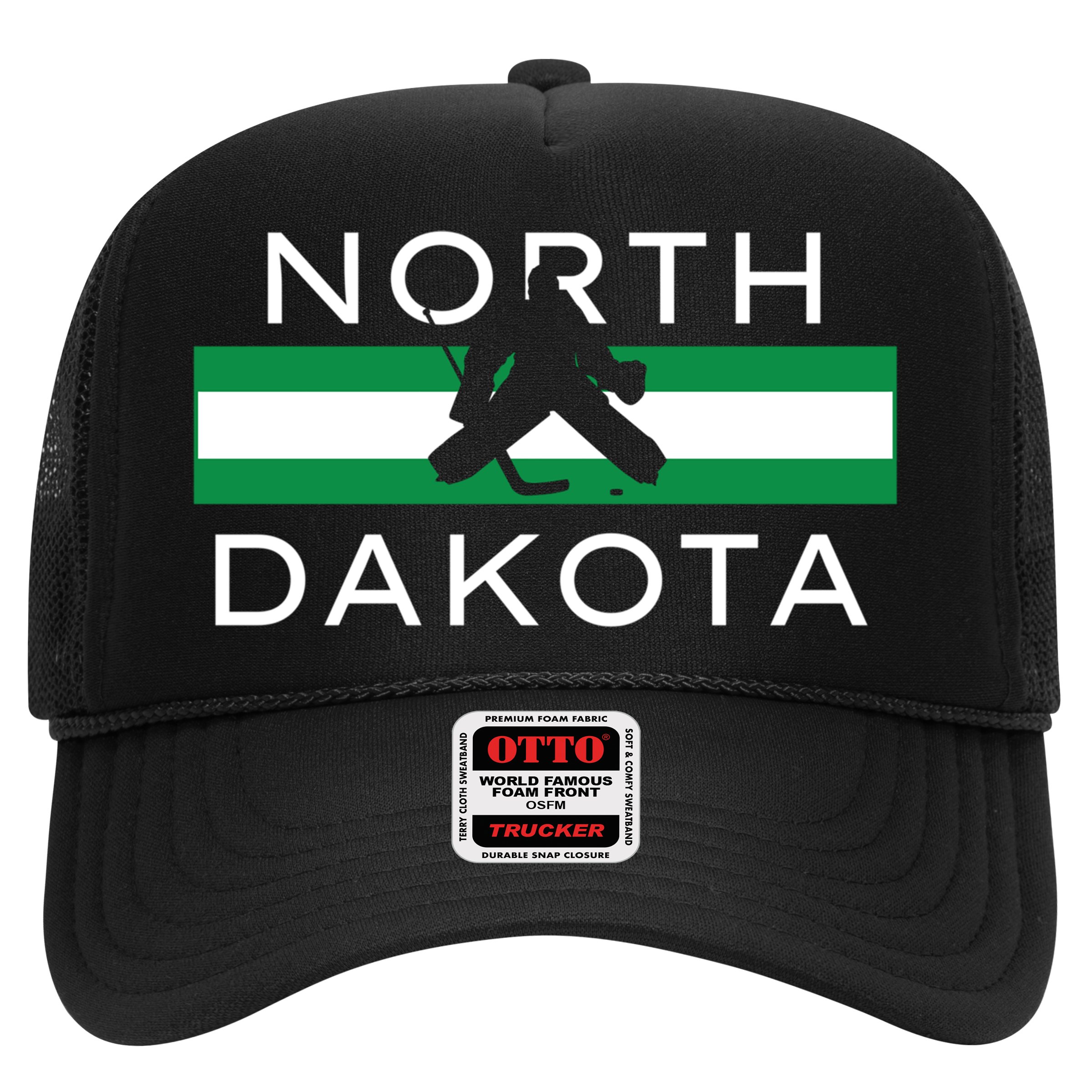 North Dakota Goalie Ice Hockey Player Coach Team State Gift Hat
