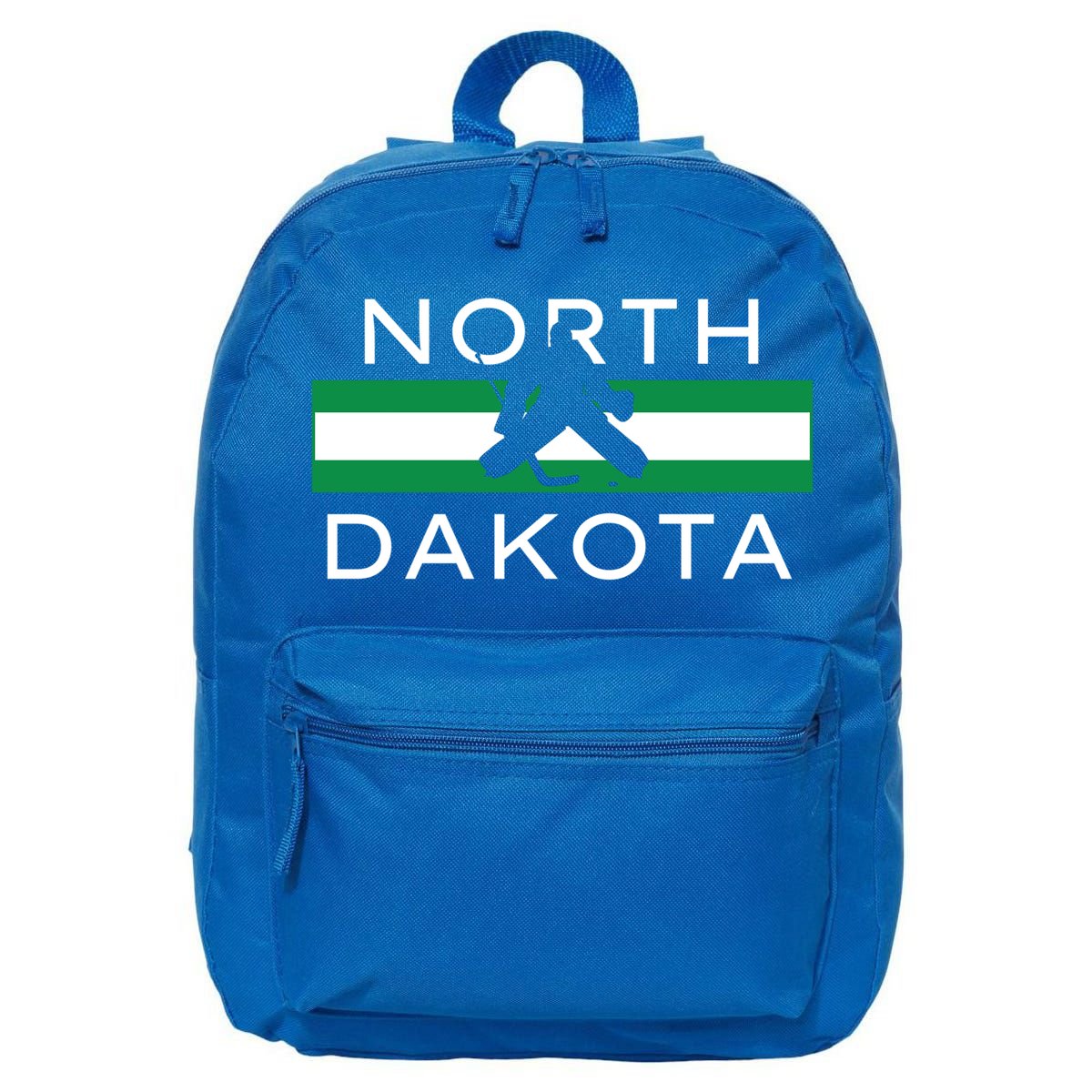 North Dakota Goalie Ice Hockey Player Coach Team State Gift 16 in Basic Backpack