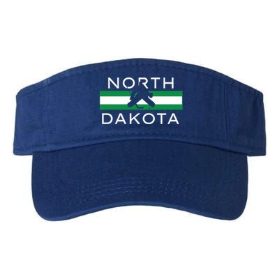 North Dakota Goalie Ice Hockey Player Coach Team State Gift Visor