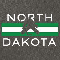 North Dakota Goalie Ice Hockey Player Coach Team State Gift Cotton Canvas Backpack