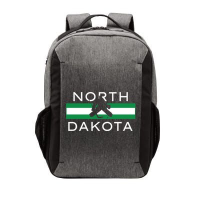 North Dakota Goalie Ice Hockey Player Coach Team State Gift Vector Backpack