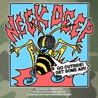 Neck Deep Go Outside Get Some Air Legacy Tie Dye Trucker Hat