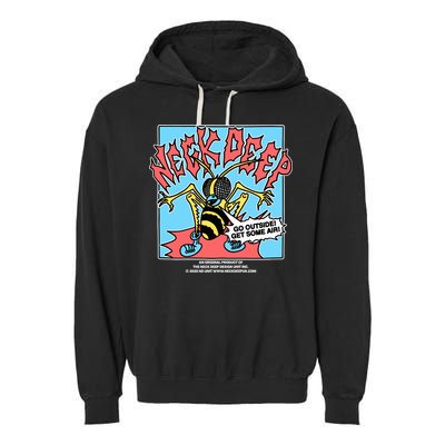 Neck Deep Go Outside Get Some Air Garment-Dyed Fleece Hoodie