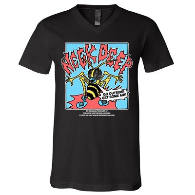 Neck Deep Go Outside Get Some Air V-Neck T-Shirt