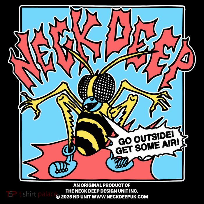 Neck Deep Go Outside Get Some Air Button