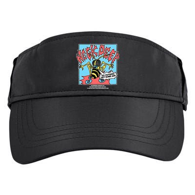 Neck Deep Go Outside Get Some Air Adult Drive Performance Visor