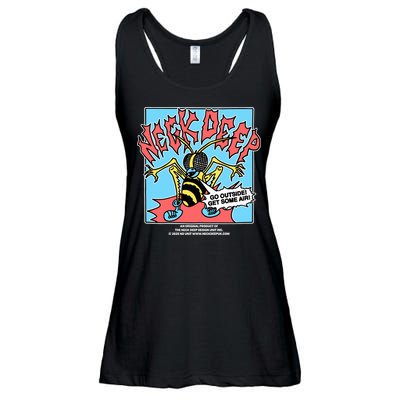 Neck Deep Go Outside Get Some Air Ladies Essential Flowy Tank