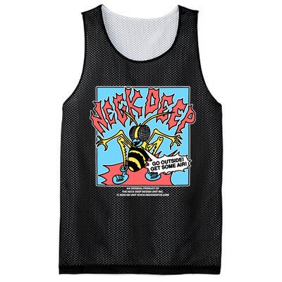 Neck Deep Go Outside Get Some Air Mesh Reversible Basketball Jersey Tank