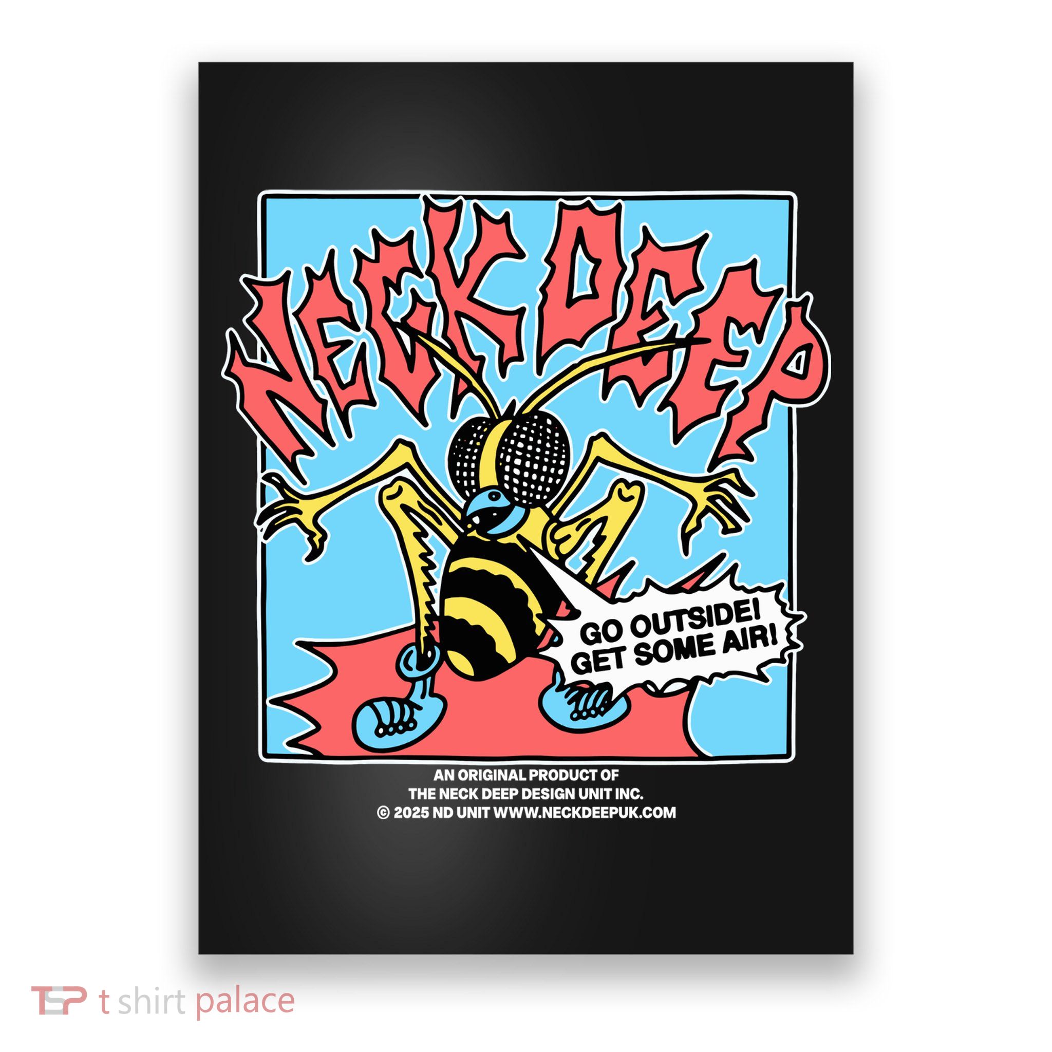 Neck Deep Go Outside Get Some Air Poster