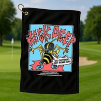 Neck Deep Go Outside Get Some Air Golf Towel