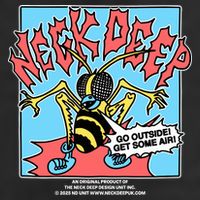 Neck Deep Go Outside Get Some Air Golf Towel