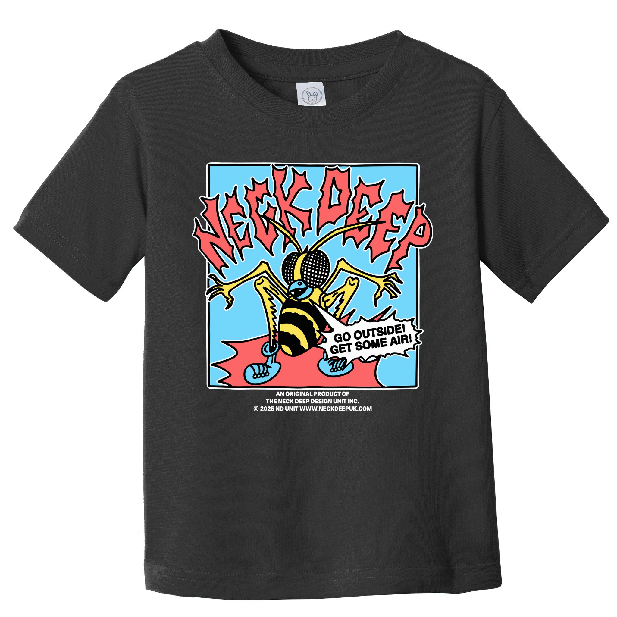 Neck Deep Go Outside Get Some Air Toddler T-Shirt