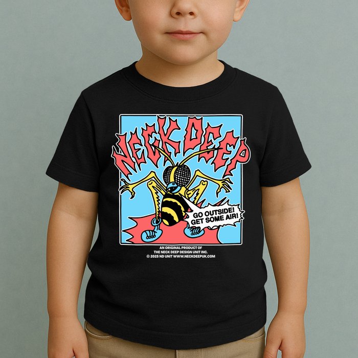 Neck Deep Go Outside Get Some Air Toddler T-Shirt