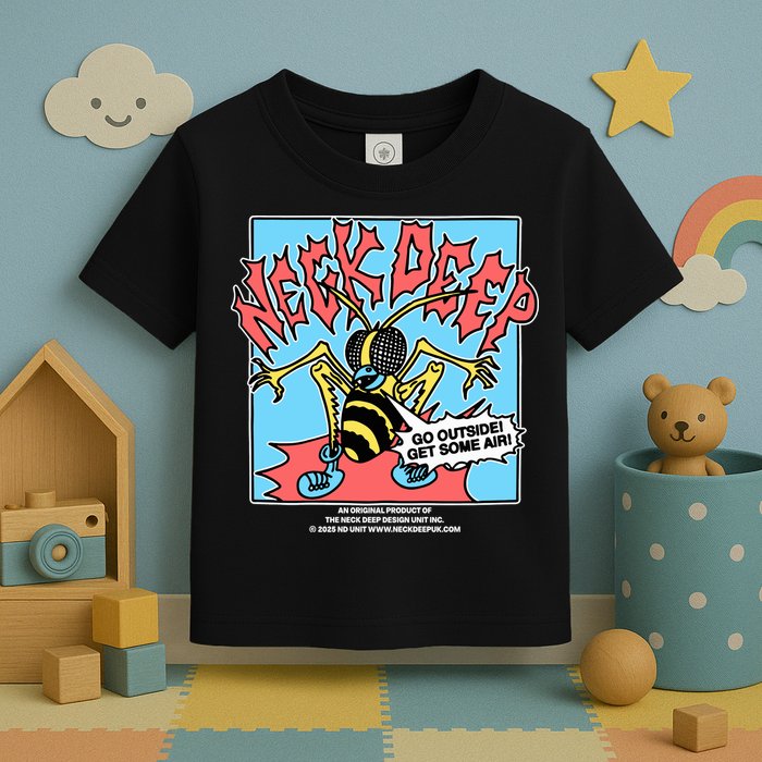 Neck Deep Go Outside Get Some Air Toddler T-Shirt