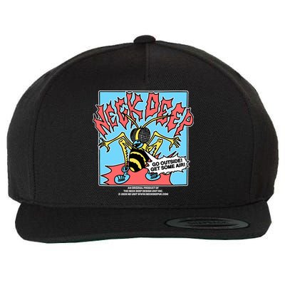Neck Deep Go Outside Get Some Air Wool Snapback Cap