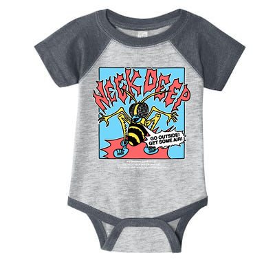 Neck Deep Go Outside Get Some Air Infant Baby Jersey Bodysuit