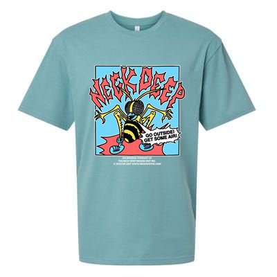 Neck Deep Go Outside Get Some Air Sueded Cloud Jersey T-Shirt