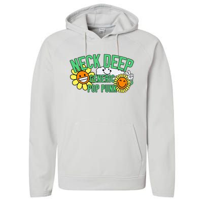 Neck Deep Generic Pop Punk Performance Fleece Hoodie