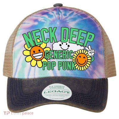 Neck Deep Generic Pop Punk Legacy Tie Dye Trucker Hat