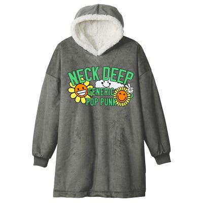 Neck Deep Generic Pop Punk Hooded Wearable Blanket