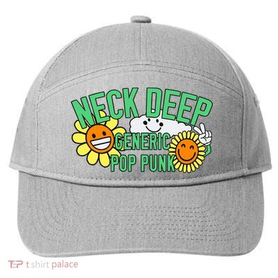 Neck Deep Generic Pop Punk 7-Panel Snapback Hat