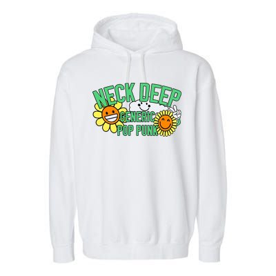 Neck Deep Generic Pop Punk Garment-Dyed Fleece Hoodie