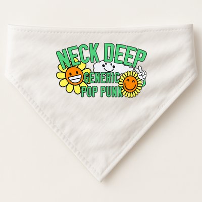 Neck Deep Generic Pop Punk USA-Made Doggie Bandana