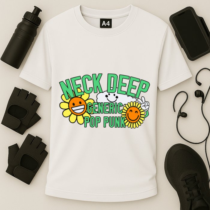 Neck Deep Generic Pop Punk Cooling Performance Crew T-Shirt