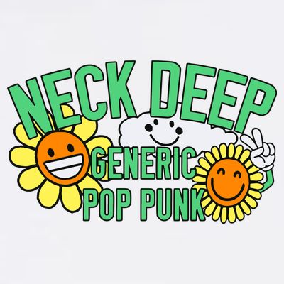Neck Deep Generic Pop Punk T-Shirt