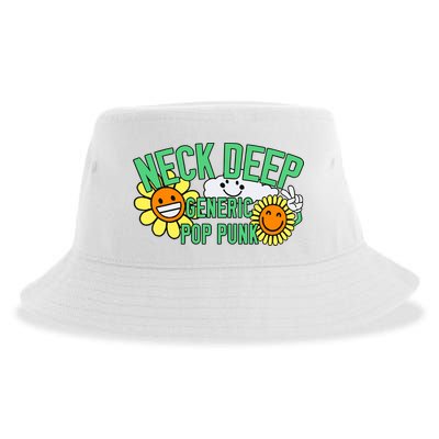Neck Deep Generic Pop Punk Sustainable Bucket Hat