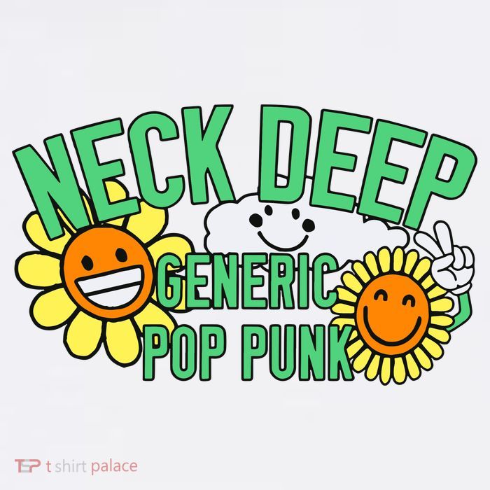 Neck Deep Generic Pop Punk Button