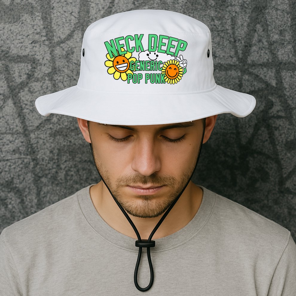 Neck Deep Generic Pop Punk Bucket Hat