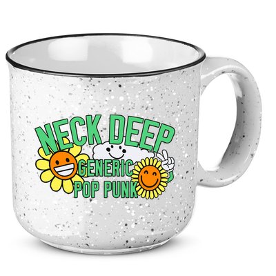 Neck Deep Generic Pop Punk 15oz Campfire Ceramic Mug