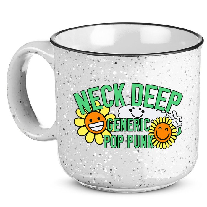 Neck Deep Generic Pop Punk 15oz Campfire Ceramic Mug