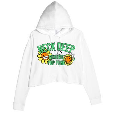 Neck Deep Generic Pop Punk Crop Fleece Hoodie