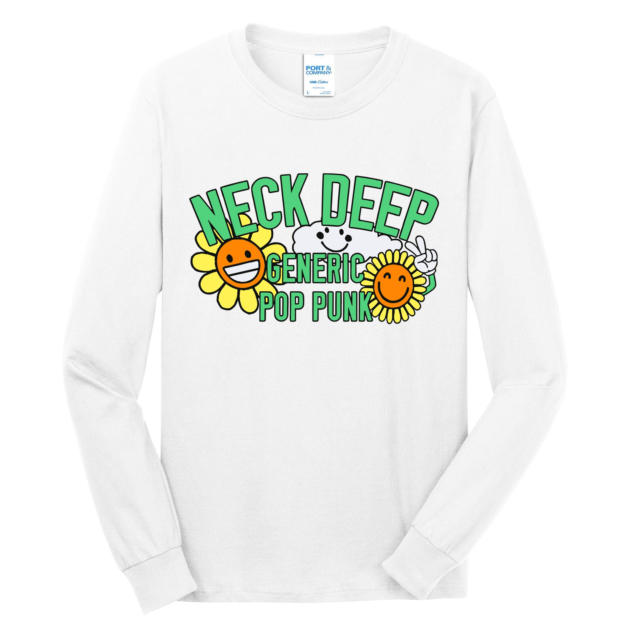Neck Deep Generic Pop Punk Tall Long Sleeve T-Shirt