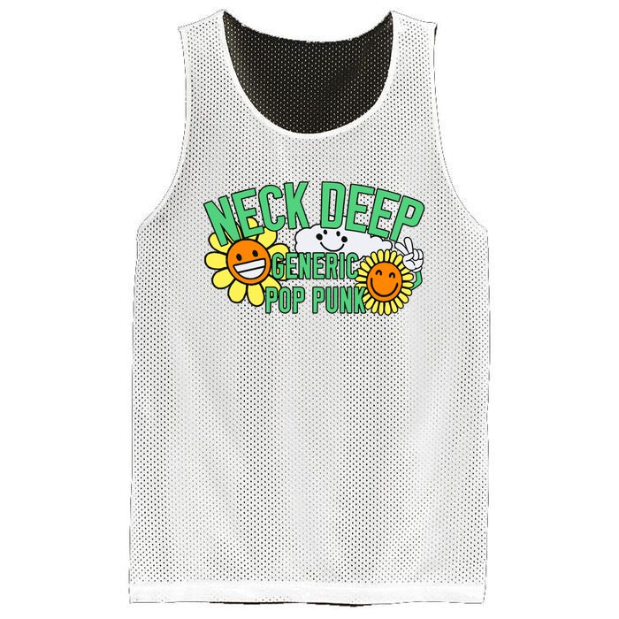 Neck Deep Generic Pop Punk Mesh Reversible Basketball Jersey Tank